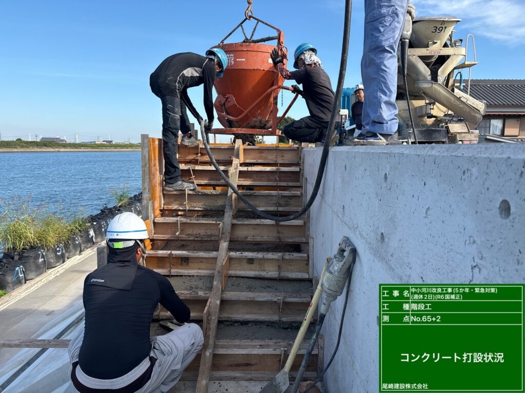 矢作古川護岸工事